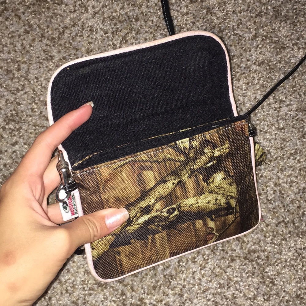 camo wallet purse